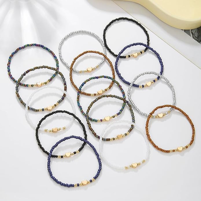 Friendship Bracelets Boho Stackable Bracelets - Image 3