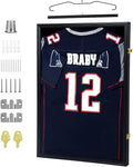 IHEIPYE Jersey Display Frame Case Lockable, Large Sport Jersey Shadow Box by IHEIPYE