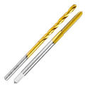 3-56 UNF Tap and #45 Drill Bit Kit, M2 HSS Drill and Tap Set, Combination of Drill and Tap Kit for Metal