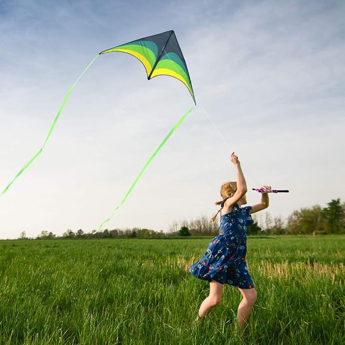 Mint's Colorful Life Delta Kite - Image 3