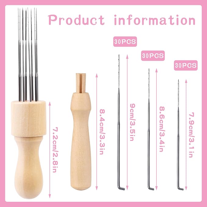 Complete Wool Felting Tools, Needle Felting Kit, Needle Felting Tools - Image 2