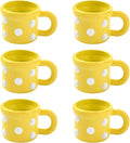 FASHEWELRY 6Pcs Alloy Mini Tea Cups by FASHEWELRY