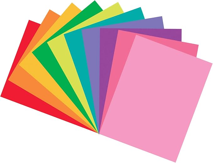 Tru-Ray Construction Paper, 10 Vibrant Colors, 50 Sheets & Construction Paper - Image 3
