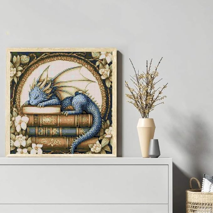 KYOQFVN Dragon Stamped Cross Stitch Kits - Image 5