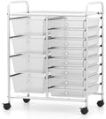 BECOMFORT 15-Drawer Rolling Cart by BECOMFORT