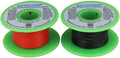 BNTECHGO 20 Gauge Silicone Wire Spool red 25ft and Black 25ft Flexible 20 AWG Stranded Tinned Copper Wire