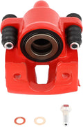 SCITOO Rear Left Brake Caliper Without Bracket 184859 Red Compatible For Ford For F-150 2004-2011 For Ford For Lobo 2005-2009 For Lincoln Mark LT 2006-2008 2010-2011