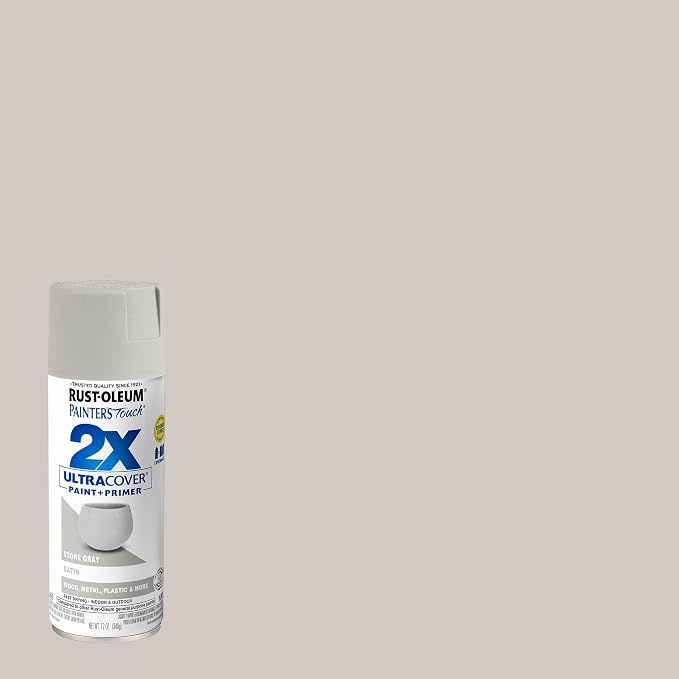 Rust-Oleum 334086 Painter's Touch 2X Ultra Cover Spray Paint, 12 oz, Satin - Image 2