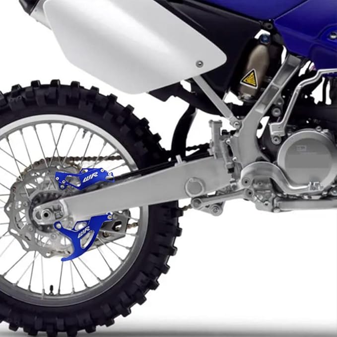 CNC Rear Brake Disc Guard Caliper Cover Compatible with WR250F WR450F 2006-2021,Compatible with WR250R WR250X 2007-2017
