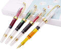 Lanxivi Yongsheng 3011 Demonstrator Clear Classical Fountain Pen Fine Nib Arrow by LanxiviDirect