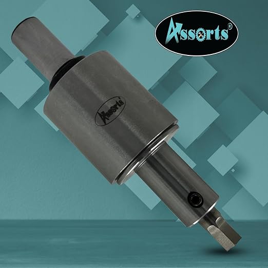 ASSORTS Precision Rotary Broach with 3/4" (19.05 mm) Shank & 7-Piece HSS Hex Punch Set – Ideal for CNC, Lathe, Milling & Drilling Machines