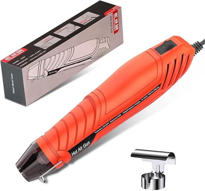 LDK Heat Gun for Crafting, Mini Dual Temp Hot Air Gun Tool by LDK