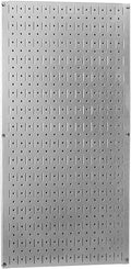 Wall Control Pegboard 32in x 16in Galvanized Metal Pegboard Tool Board Panel