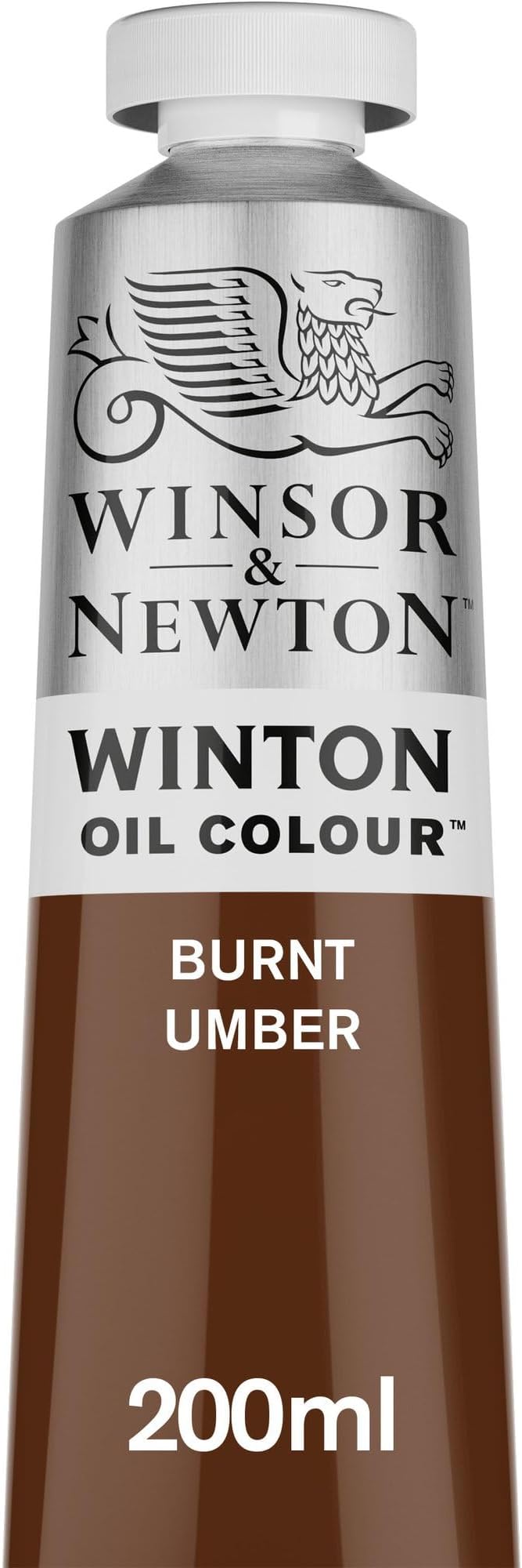 Winsor & Newton Winton Oil Color, 200ml Tube, Burnt Umber by WinsorNewton