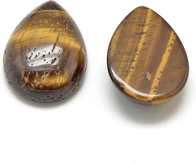 Fashewelry Natural Teardrop Flat Back Cabochons Beads - Image 2
