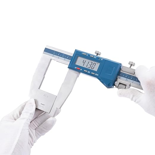 Dasqua 0-24"/600mm Heavy Duty Long Jaw Absolute Origin Digital Caliper, IP54 Stainless Steel Electronic Measuring Tool, in/mm Conversion, Accurary ±0.002"/0.05mm, Resolution 0.0005"/0.01mm
