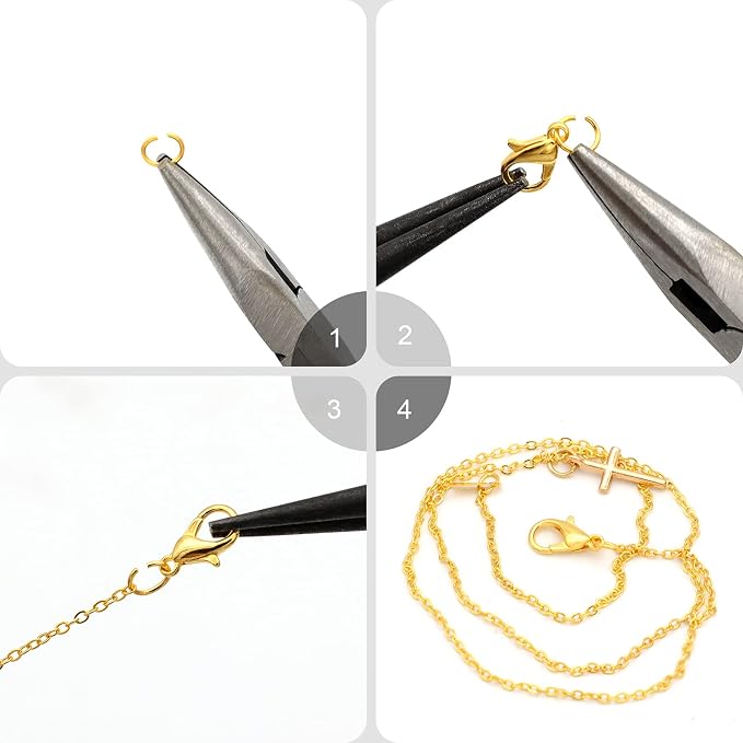 FENGWANGLI Necklace Clasp for Jewelry Making, Bracelet and Keychains - Image 4