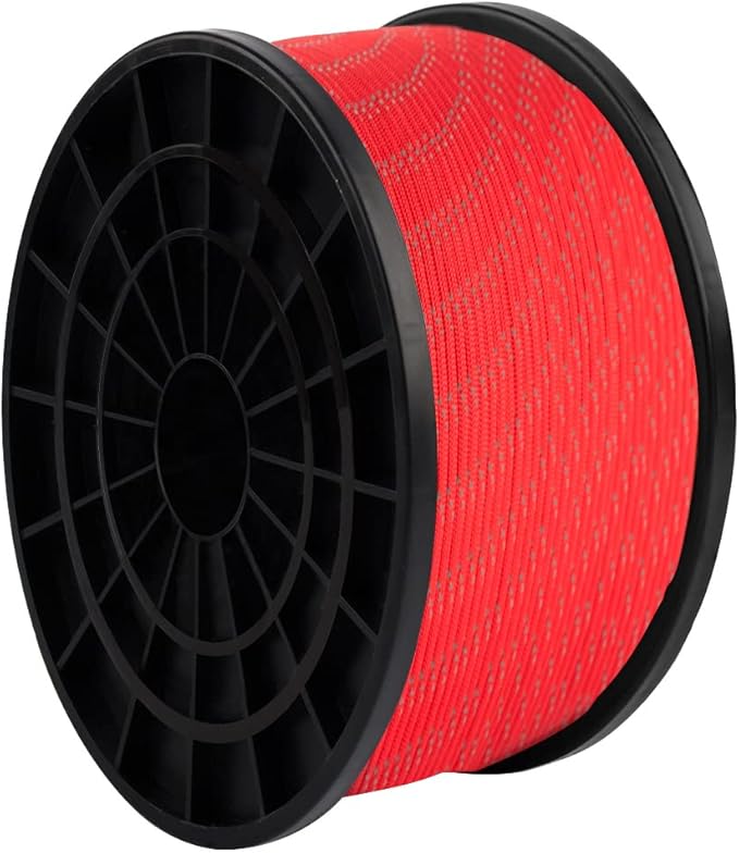 HERCULES Type III Paracord 550 Paracord Rope Parachute Cord, 50' Reflective for Survival Rope, Survival Cord