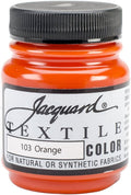 Jacquard Textile Paint 2.25 Oz Orange Paint by Jacquard