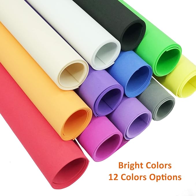 biguphate 20 Pack Beige EVA Foam Sheets, 15.7 x 11.8 in, 1MM Thick Foam Paper - Image 3