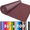 PerkHomy Wine Red Kraft Paper Roll 36" x 3 by PerkHomy