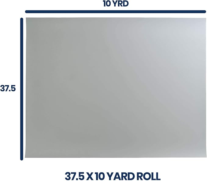 Pacific Arc Vinyl Board Cover. Self Healing and Stain Resistant Gray/White Sheet - Image 2