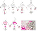 SUNNYCLUE 1 Box 171Pcs Small Bow Bag Charms Keychains Making Kit Love Romantic by SUNNYCLUE