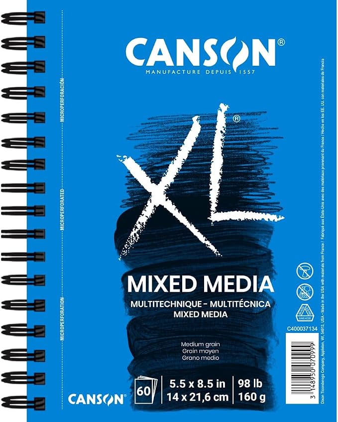Canson XL Series Mixed Media Pad 5-1/2" x 8-1/2" by Unknown