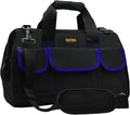 18 Inch Tool Bag,Waterproof Wide Mouth Tool Kit Heavy Duty Tool Bag Organizer, Tool Storage Package For Men/Women (18IN Blue)