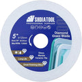 SHDIATOOL Diamond Glass Cutting Disc 5-Inch Saw Blade, Ultra-Thin Cut Off Wheel for Tile Ceramic Porcelain Marble 125mm