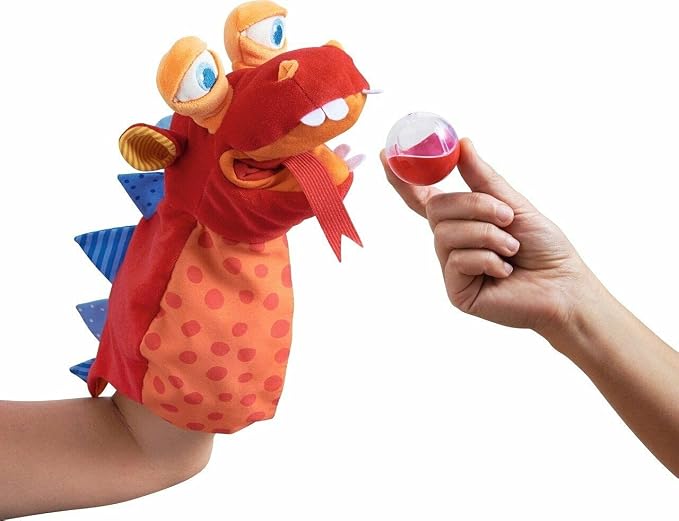 HABA Glove Puppet Eat it Up Dragon - Image 7