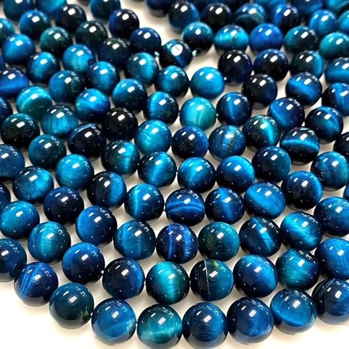 Zenkeeper 108 Pcs Tiger Eye Beads by Zenkeeper