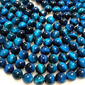 Zenkeeper 108 Pcs Tiger Eye Beads by Zenkeeper