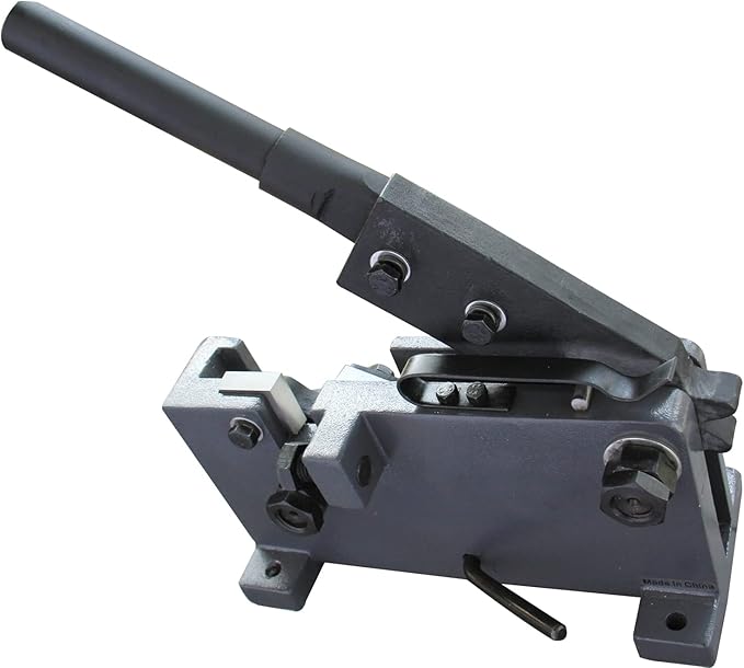KAKA INDUSTRIAL MS-28 Manual Sheet Metal Shears - Cuts Square Steel, Rebar, Rod, Flat Bar, Round Steel up to 1.1 in / 28mm