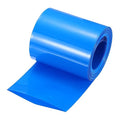 MECCANIXITY Battery Wrap PVC Heat Shrink Tubing 55mm Dia 85mm Flat 33 Feet(10meters) Blue Good Insulation for Battery Pack