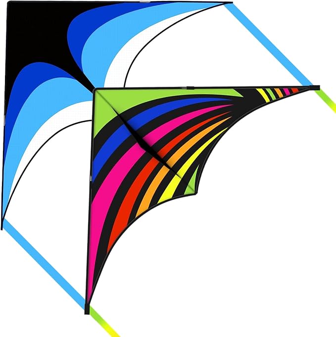 Mint's Colorful Life Delta Kite by MintsColorfulLife