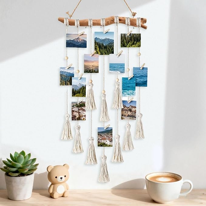 2Pcs 15 Inch Natural Driftwood Decorative Branches Farmhouse Home Wall Hanging - Image 8