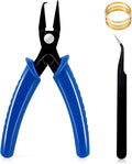 URSKYTOUS Split Ring Pliers Jewelry Making Tools Jump Ring Opener Tool Keychain by URSKYTOUS