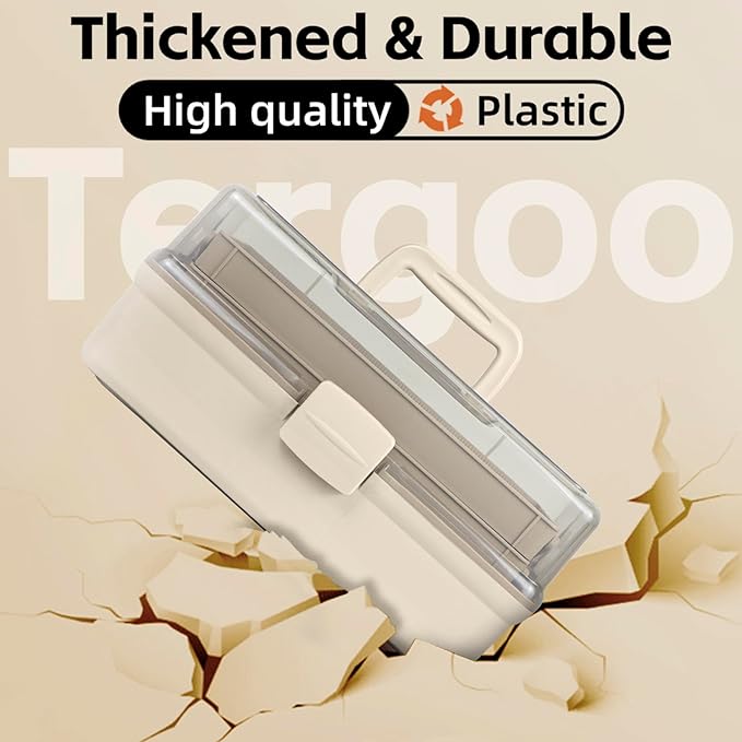 TERGOO 14in 3-Layer Multipurpose Craft Organizers and Storage - Image 4