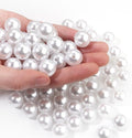 60pcs White 16mm Pearl Beads by chuyau
