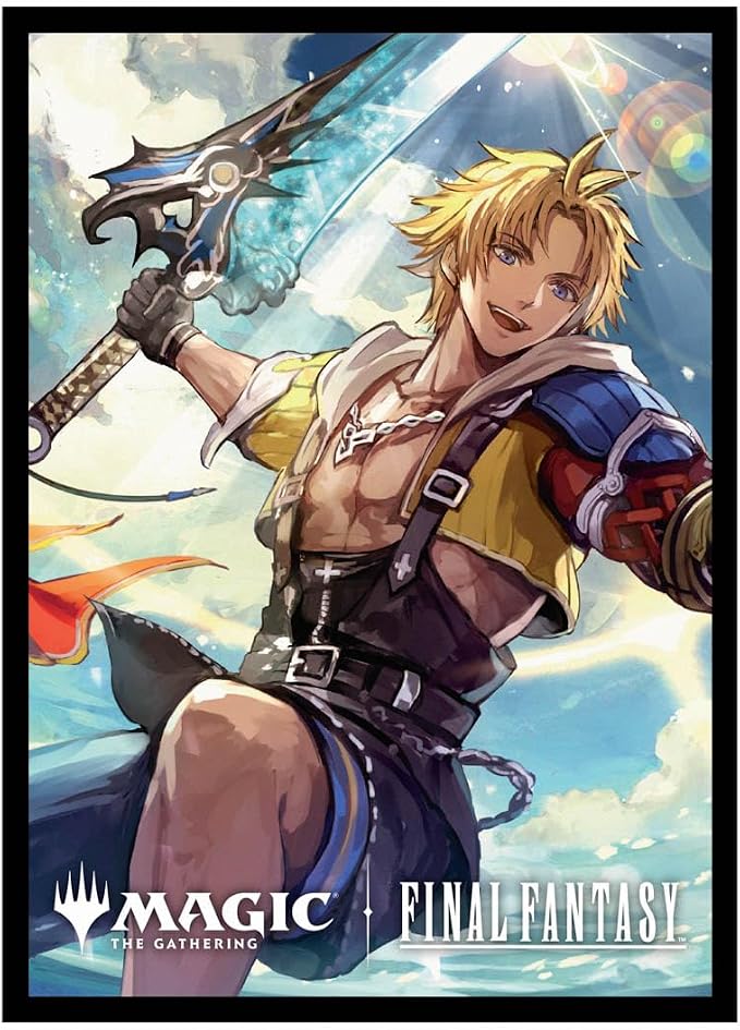 Ultra PRO - Final Fantasy x Universes Beyond Tidus 100ct Deck Protector Sleeves - Image 2