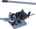 KAKA INDUSTRIAL Universal Bender, Manual Metal Bender, Strip Steel, Flat Steel, Round Steel, Angle Steel Rod Bender, Hot and Cold, 120 Degree Bar Bending Machine with Detachable Bending Lever UB-100