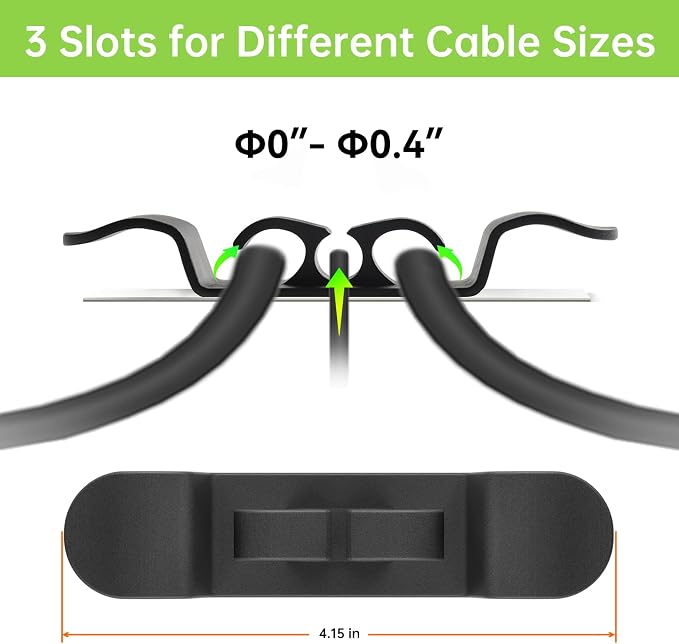 Daisyhome 6PCS Cord Organizer for Appliances, Upgraded Appliance Cord Wrap | - Image 6