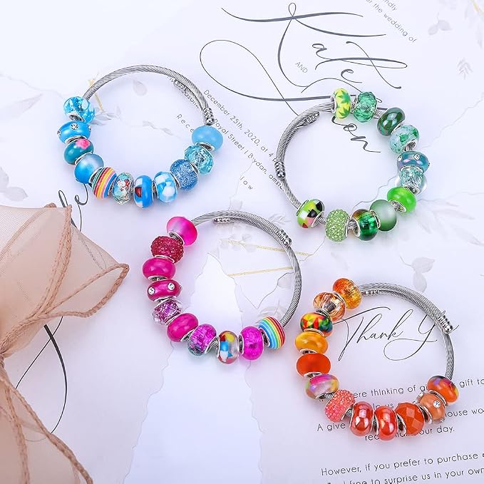European Large Hole Spacer Charm Beads - Image 3