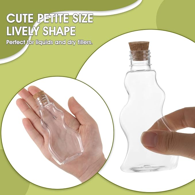 Yaomiao 30 Packs 2.5 oz Plastic Sand Art Bottles - Image 4