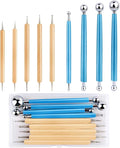 9 PCS Dotting Tools Ball Styluses by lokunn