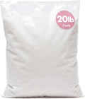 Podzly Decorative Bulk Craft Sand – 20 lb White Fine Grain Sand by Podzly