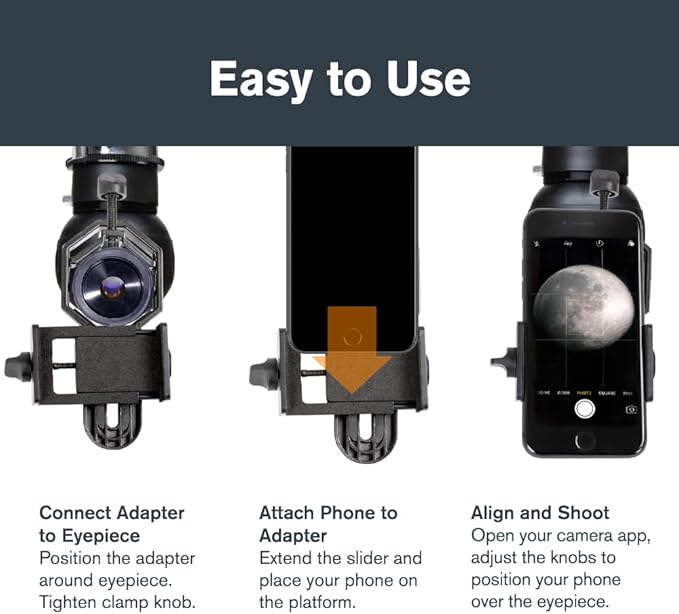 Celestron – Smartphone Adapter and Bluetooth Remote - Image 3
