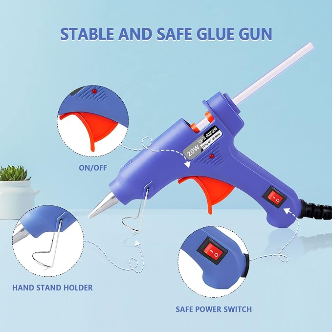 Hot Glue Gun, 12 Pack Mini Glue Gun - Image 2