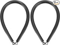 HARFINGTON 2pcs PVC Spring Tube Bender 12.5mm OD 380mm Long B Type Conduit Pipe Bender Bending Spring for Pipe Bending Devices in Home Hydropower, Black